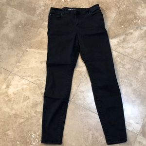INC skinny black jeans size 12